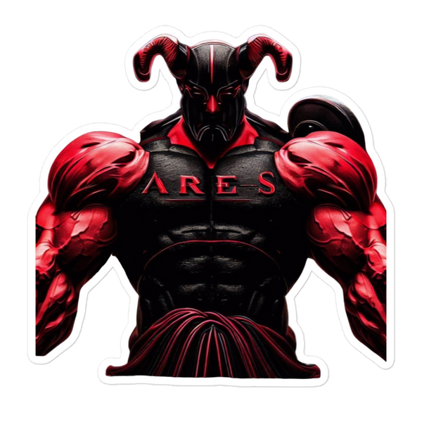Ares Jerky Stickers